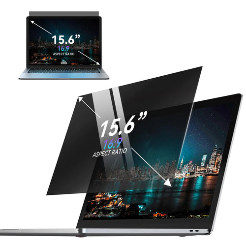 Premium 15.6" Laptop Privacy Screen – Removable Anti-Spy Filter (16:9)