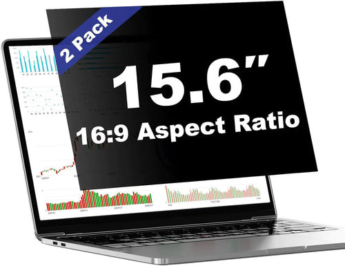 NovaPrivacy™ – 15.6" Anti-Spy Laptop Screen Filter (2 Pack)